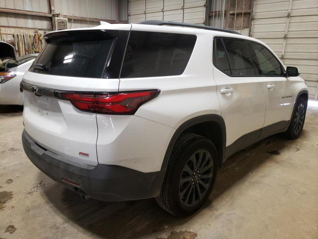 1GNERJKW7NJ121295 - 2022 CHEVROLET TRAVERSE R WHITE photo 4