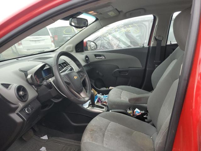 1G1JA5SH3D4220225 - 2013 CHEVROLET SONIC LS RED photo 5