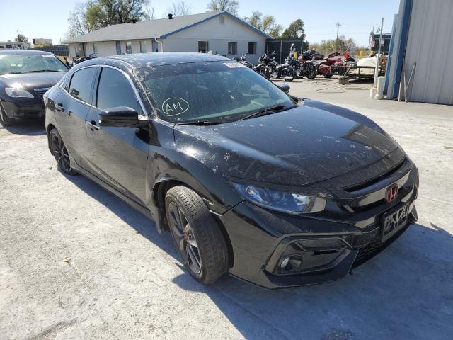 SHHFK7H81LU220677 - 2020 HONDA CIVIC EXL 黑色 照片 1