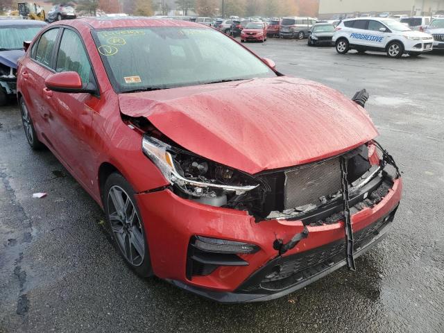 3KPF34AD8KE074903 - 2019 KIA FORTE GT L RED photo 1