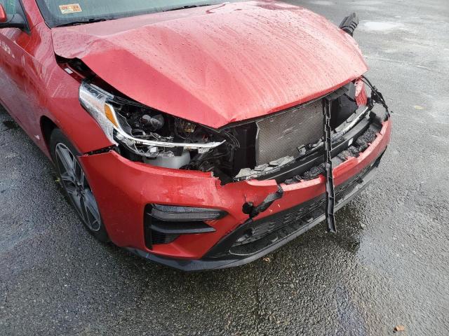 3KPF34AD8KE074903 - 2019 KIA FORTE GT L RED photo 9