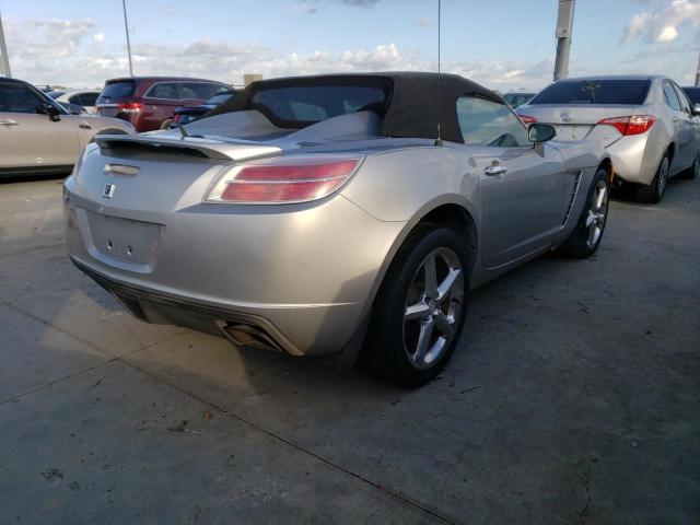 1G8MB35B87Y123753 - 2007 SATURN SKY SILVER photo 4