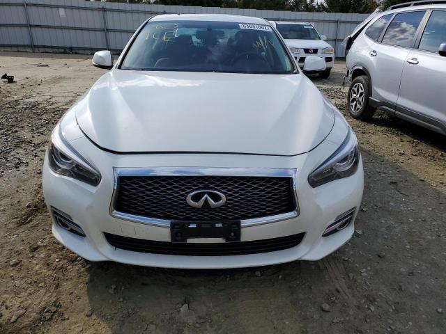 JN1EV7AR4GM341596 - 2016 INFINITI Q50 PREMIU WHITE photo 9