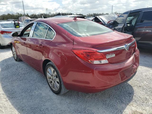 2G4GR5ER0D9248300 - 2013 BUICK REGAL RED photo 3