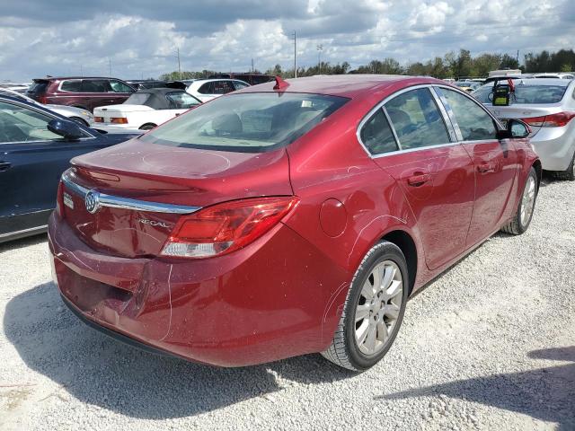 2G4GR5ER0D9248300 - 2013 BUICK REGAL RED photo 4