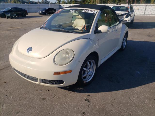 3VWRF31Y87M421142 - 2007 VOLKSWAGEN NEW BEETLE 白色 照片 2