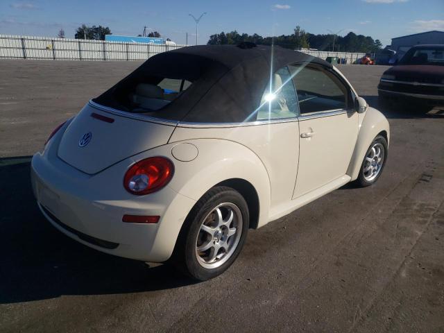 3VWRF31Y87M421142 - 2007 VOLKSWAGEN NEW BEETLE 白色 照片 4