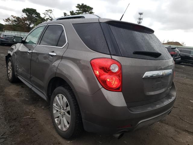 2CNFLFE5XB6257679 - 2011 CHEVROLET EQUINOX BROWN photo 3