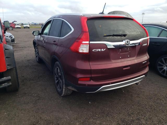 5J6RM4H97FL078363 - 2015 HONDA CR-V TOURI MAROON photo 3