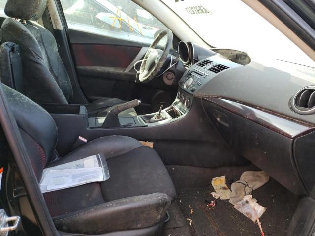 JM1BL1K35B1900547 - 2011 MAZDA SPEED 3 BLACK photo 5