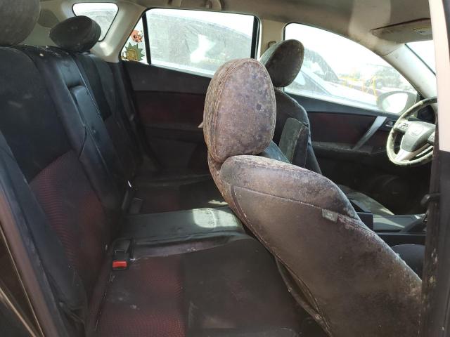 JM1BL1K35B1900547 - 2011 MAZDA SPEED 3 BLACK photo 6