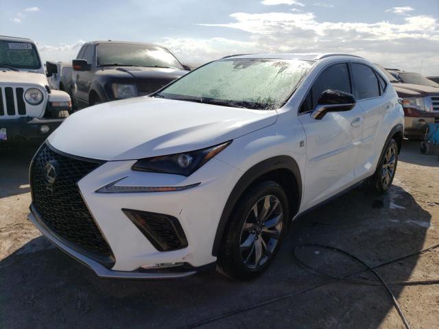 JTJSARBZ8M2179918 - 2021 LEXUS NX 300 BAS WHITE photo 2