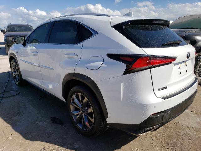 JTJSARBZ8M2179918 - 2021 LEXUS NX 300 BAS WHITE photo 3