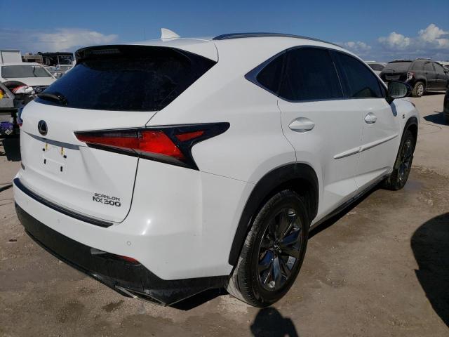 JTJSARBZ8M2179918 - 2021 LEXUS NX 300 BAS WHITE photo 4