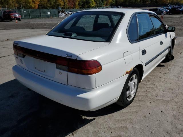 4S3BD435XW7205482 - 1998 SUBARU LEGACY L WHITE photo 4