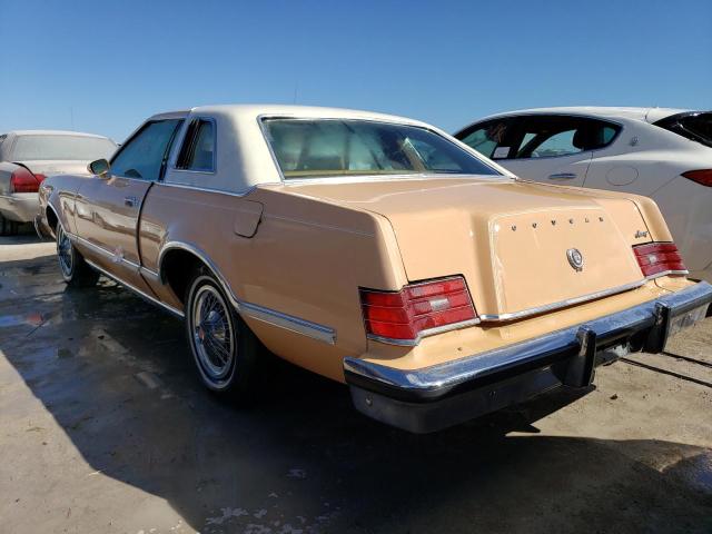 9H93H688873 - 1979 MERCURY COUGAR XR7 CREAM photo 3