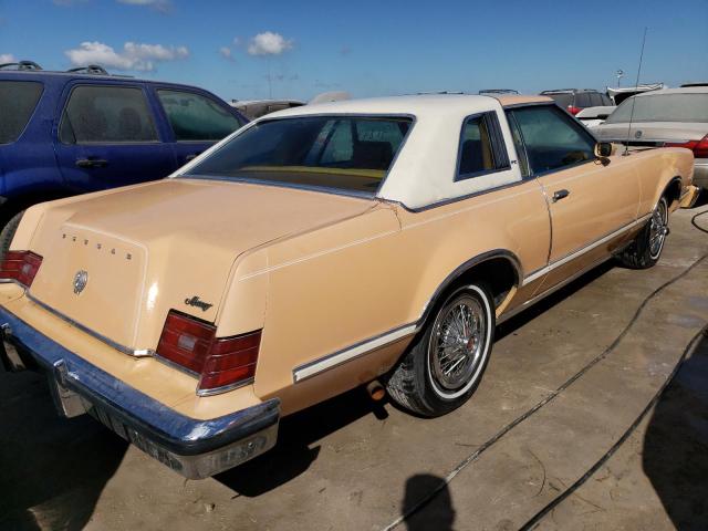 9H93H688873 - 1979 MERCURY COUGAR XR7 CREAM photo 4