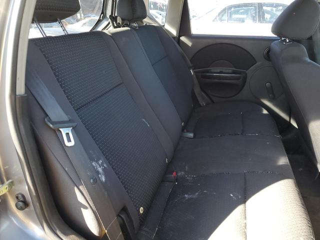 KL1TD66696B589571 - 2006 CHEVROLET AVEO BASE GRAY photo 6
