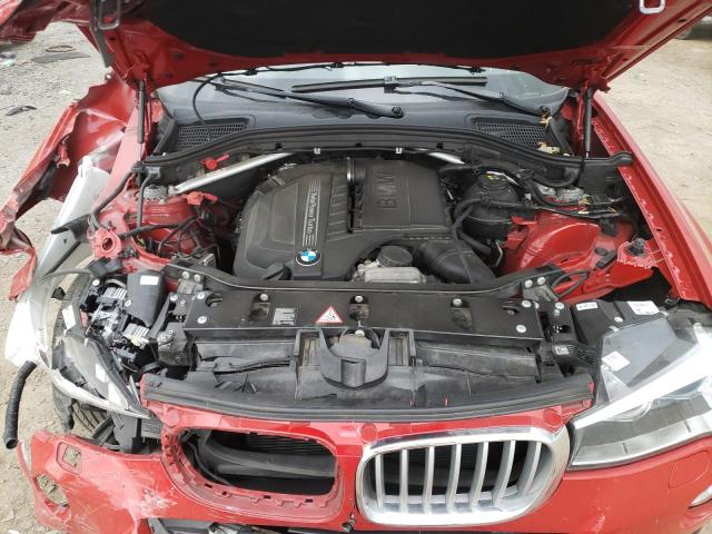 5UXWX7C52G0S15961 - 2016 BMW X3 RED photo 7