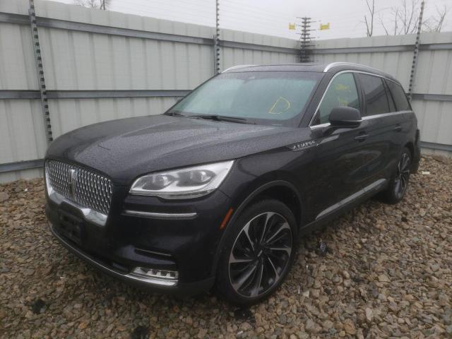 5LM5J7XC3NGL04183 - 2022 LINCOLN AVIATOR RE BLACK photo 2