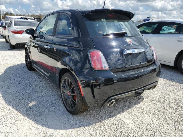 3C3CFFFH9FT501870 - 2015 FIAT 500 ABARTH BLACK photo 3