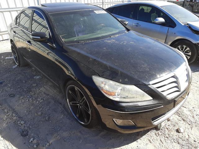 KMHGC46F89U031815 - 2009 HYUNDAI GENESIS 4. BLACK photo 1