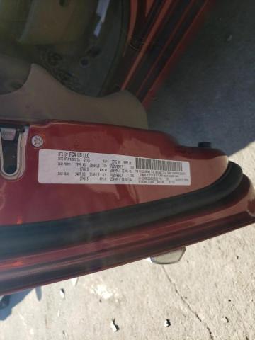 2C4RC1BGXGR295932 - 2016 CHRYSLER TOWN & COU ბურგუნდია ფოტო 10