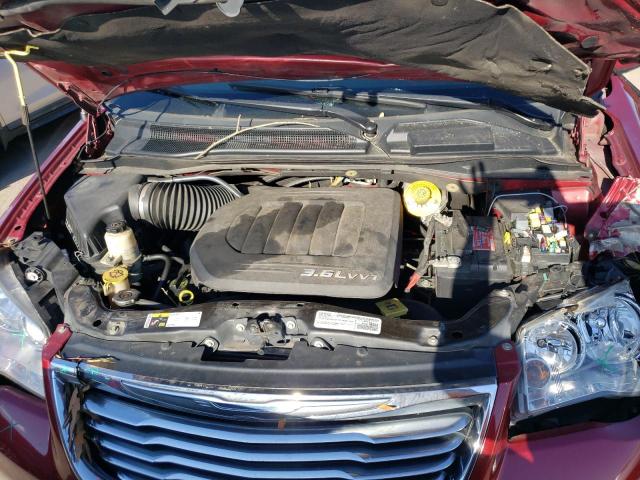 2C4RC1BGXGR295932 - 2016 CHRYSLER TOWN & COU BURGUNDY photo 7