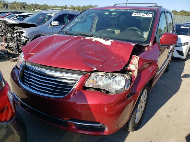 2C4RC1BGXGR295932 - 2016 CHRYSLER TOWN & COU ბურგუნდია ფოტო 9