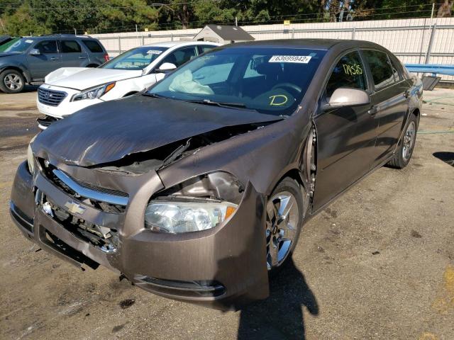 1G1ZC5EB8AF171253 - 2010 CHEVROLET MALIBU 1LT Сұр фото 2