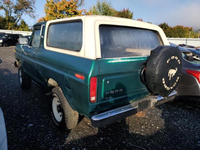 U15HLDE2928 - 1979 FORD BRONCO GREEN photo 3