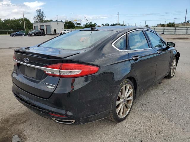 3FA6P0K91HR189163 - 2017 FORD FUSION TIT BLACK photo 4