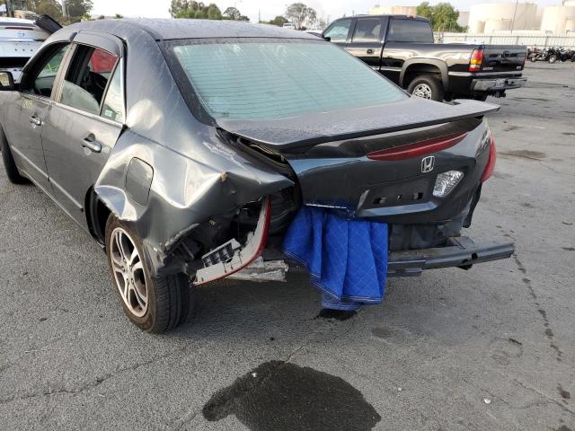 1HGCM56356A151243 - 2006 HONDA ACCORD SE GRAY photo 9