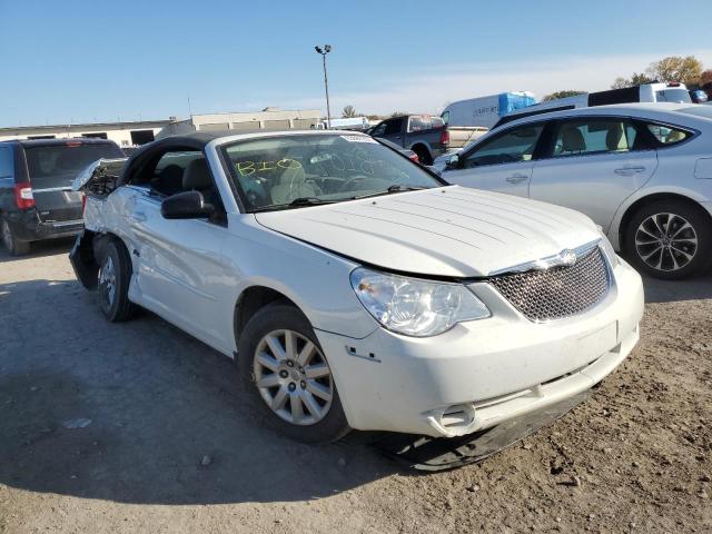 1C3LC45K68N235172 - 2008 CHRYSLER SEBRING WHITE photo 1