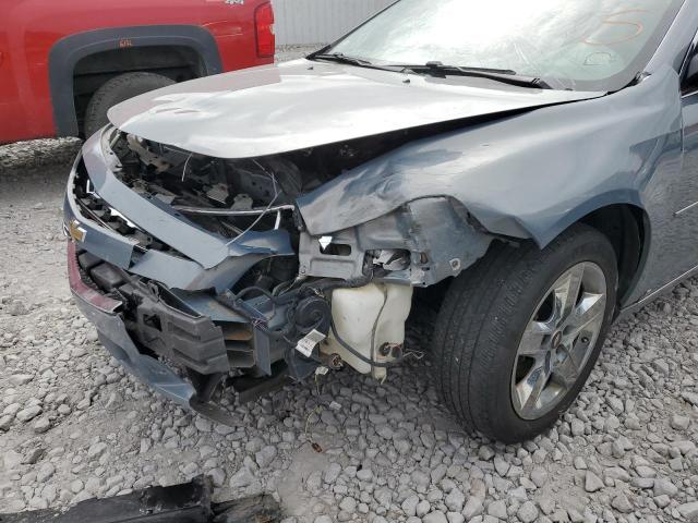 1G1ZH57B69F168863 - 2009 CHEVROLET MALIBU 1LT ნაცრისფერი ფოტო 9