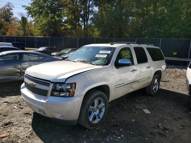 1GNSKKE73DR291767 - 2013 CHEVROLET SUBURBAN K WHITE photo 2