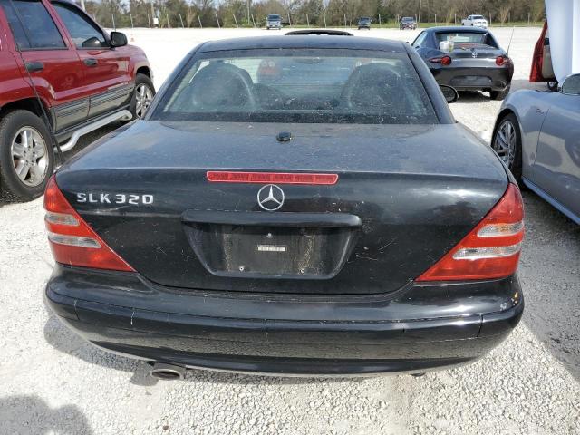 WDBKK65F32F246624 - 2002 MERCEDES-BENZ SLK 320 BLACK photo 6