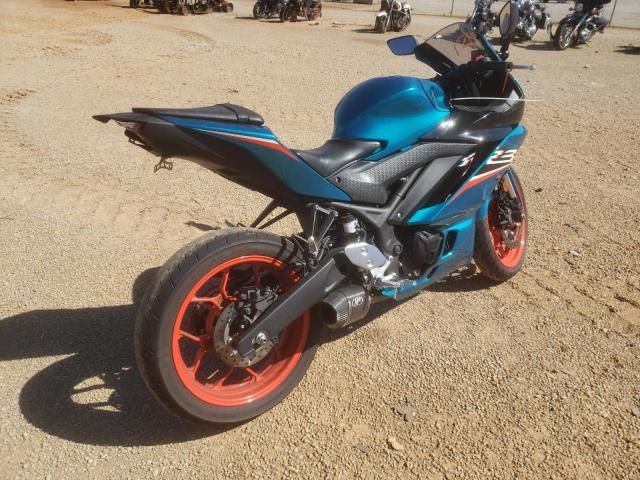 MH3RH18Y1MK005476 - 2021 YAMAHA YZFR3 A TEAL photo 4