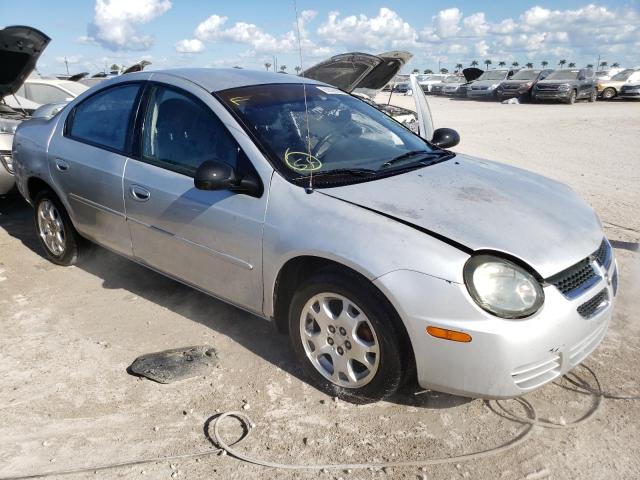 1B3ES56CX3D172498 - 2003 DODGE NEON SXT SILVER photo 1