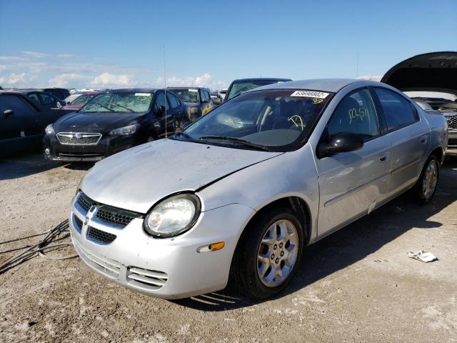 1B3ES56CX3D172498 - 2003 DODGE NEON SXT SILVER photo 2