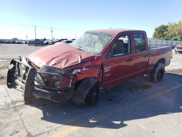 3D7KS28A78G151751 - 2008 DODGE RAM 2500 S MAROON photo 2