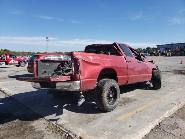 3D7KS28A78G151751 - 2008 DODGE RAM 2500 S MAROON photo 4