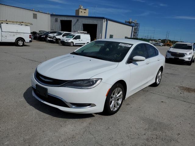 1C3CCCABXGN102753 - 2016 CHRYSLER 200 LIMITE WHITE photo 2