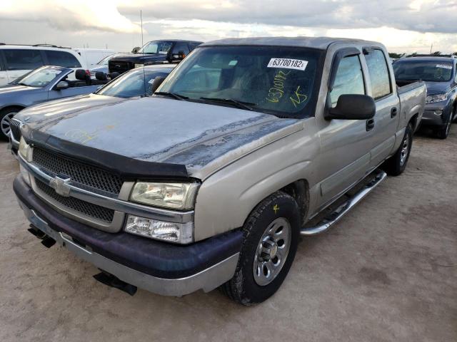 2GCEC13T851289956 - 2005 CHEVROLET 1500 SILVE GRAY photo 2