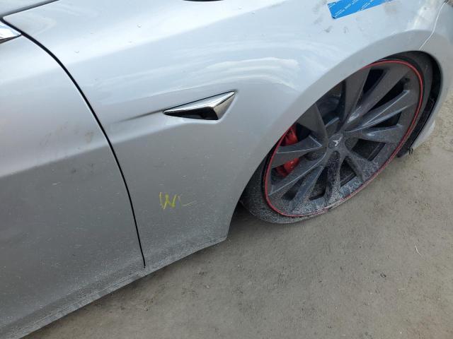 5YJSA1E4XJF298244 - 2018 TESLA MODEL S Gümüş foto 9
