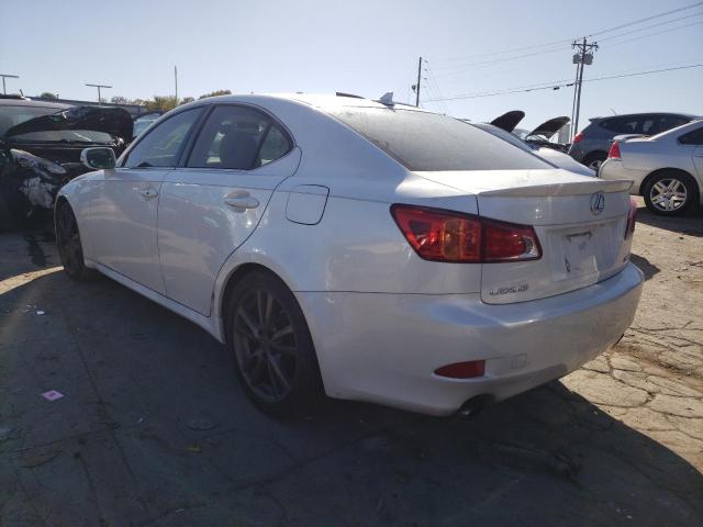 JTHBK262492084458 - 2009 LEXUS IS 250 WHITE photo 3