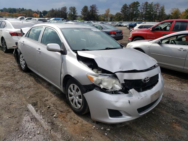 1NXBU4EE4AZ318704 - 2010 TOYOTA COROLLA BA SILVER photo 1