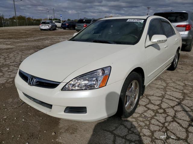 JHMCN36526C003586 - 2006 HONDA ACCORD HYB WHITE photo 2