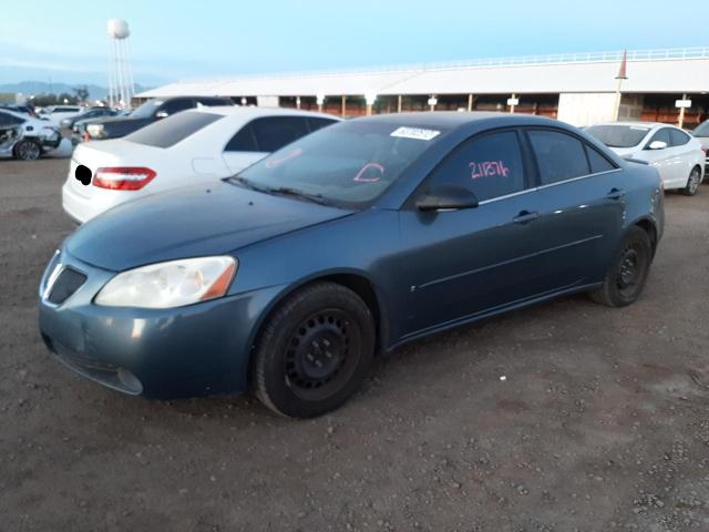 1G2ZF55B164208276 - 2006 PONTIAC G6 SE BLUE photo 2