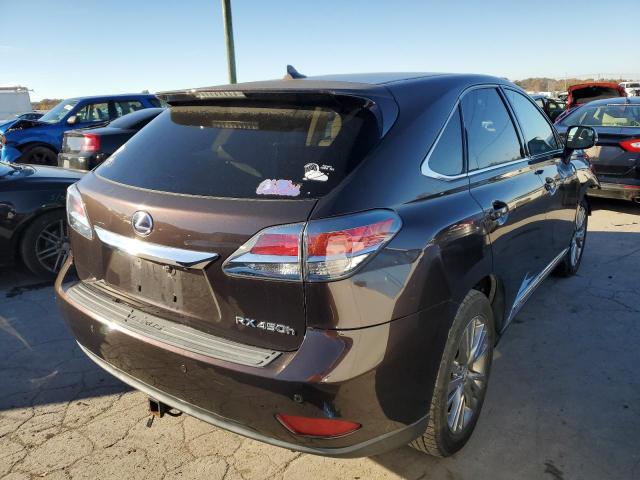 JTJZB1BA2D2006824 - 2013 LEXUS RX 450 BROWN photo 4